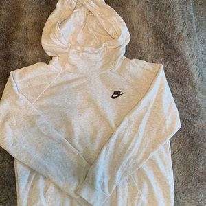Nike white hoodie